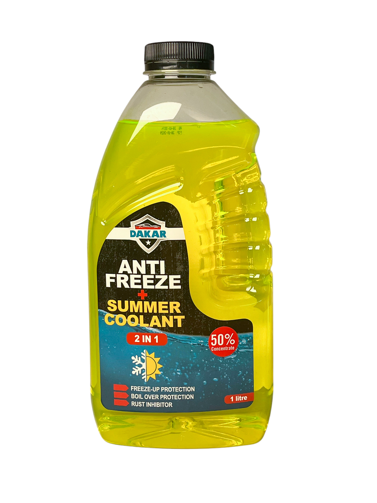 Dakar Anti-Freeze + Summer Coolant — Yellow